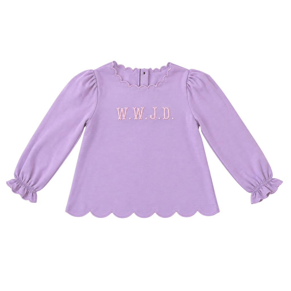 WWJD Violet Long Sleeve Top - ETA November 2026