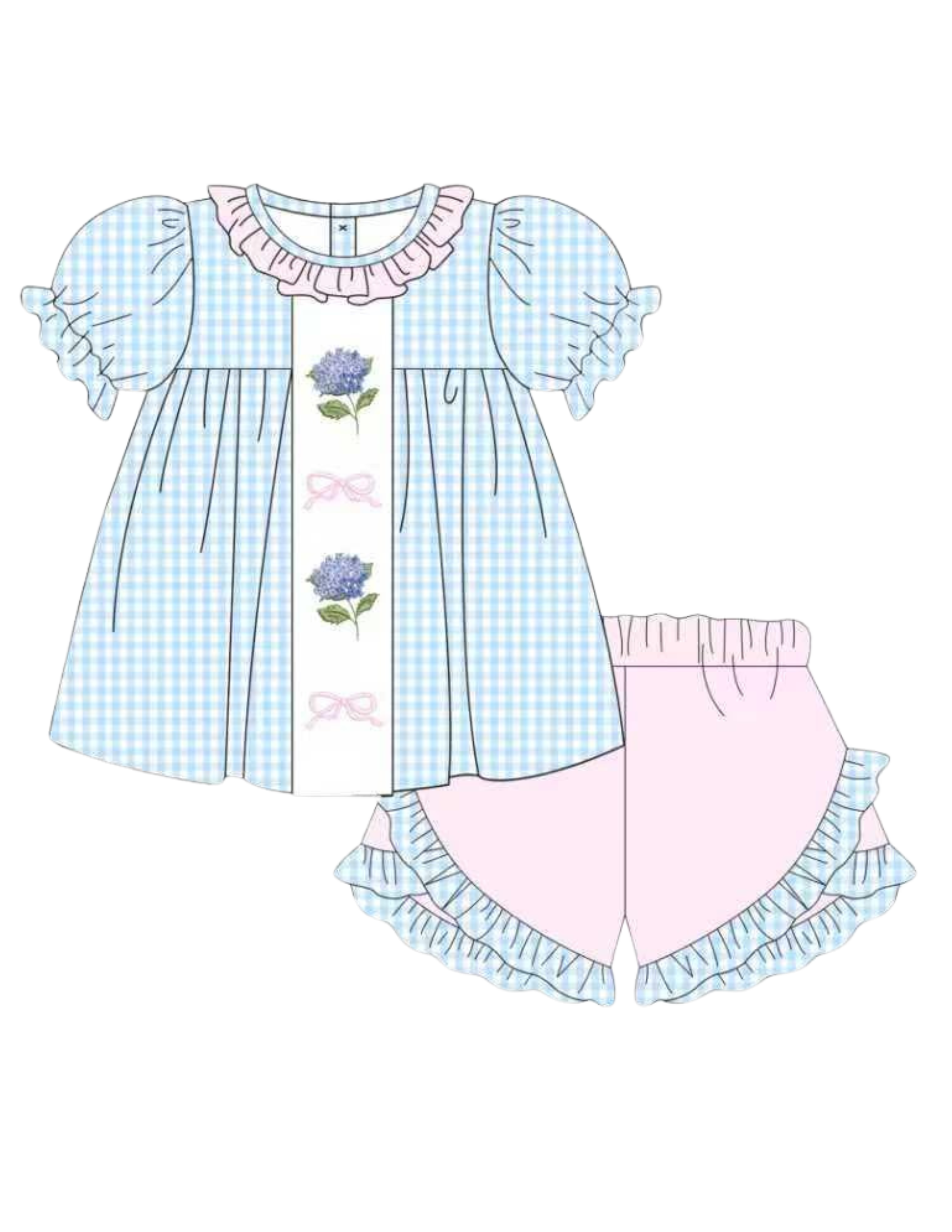 Bow and Hydrangea - Ships in April26