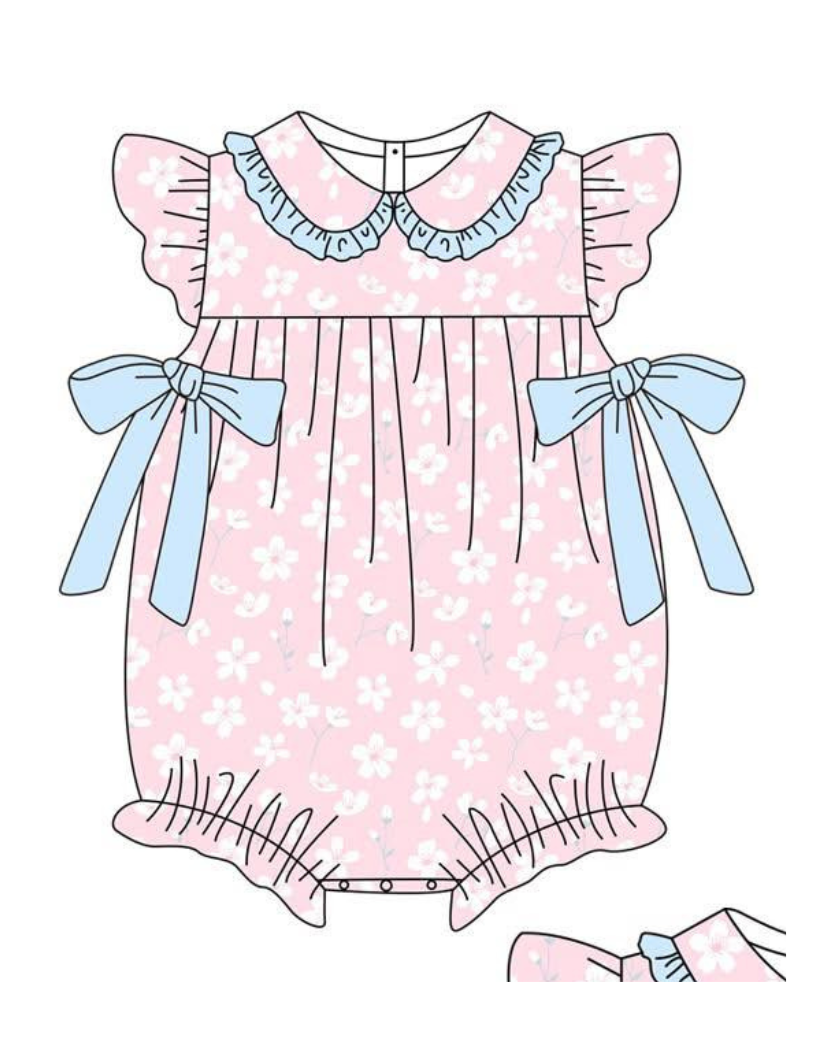 Pink Floral - Ships in April/May 26