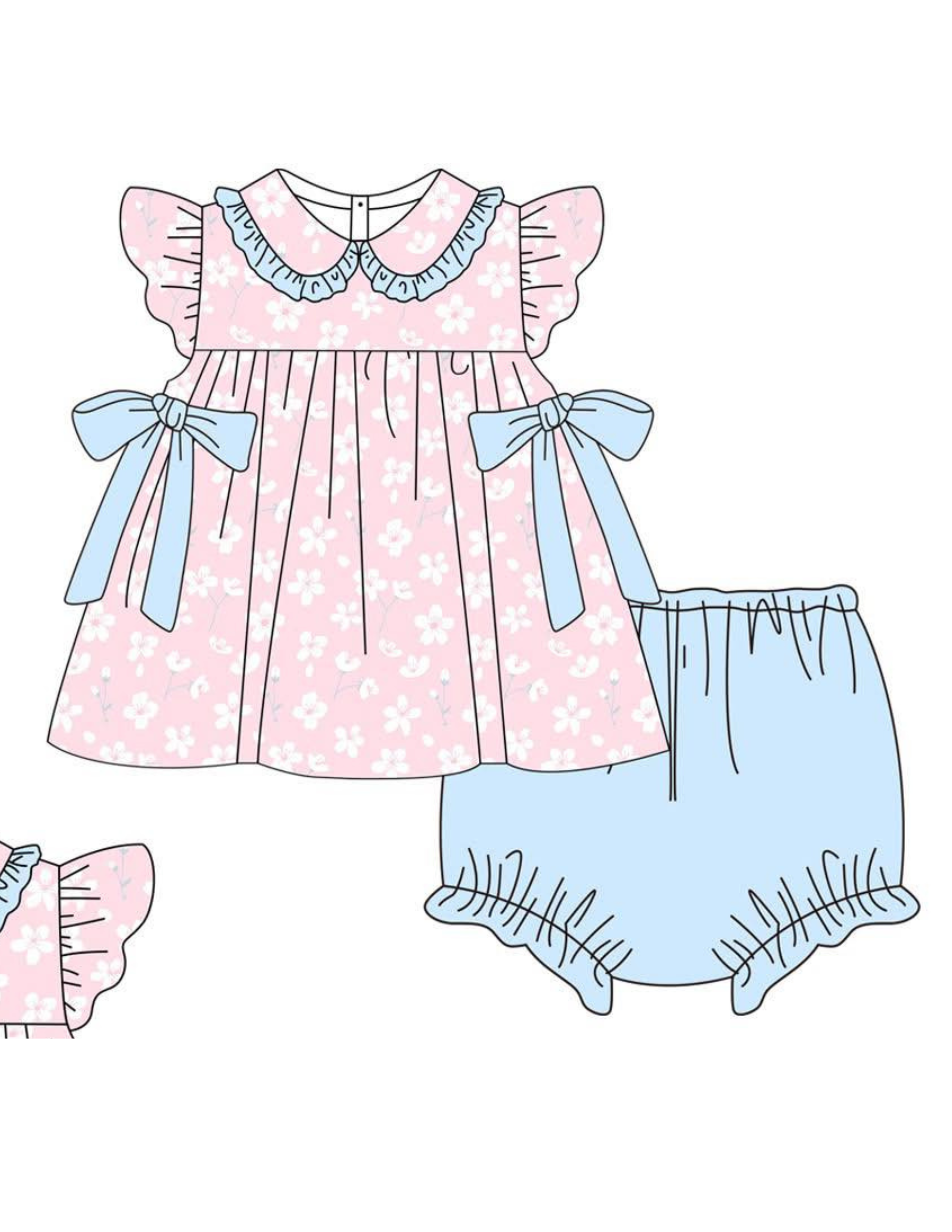 Pink Floral - Ships in April/May 26