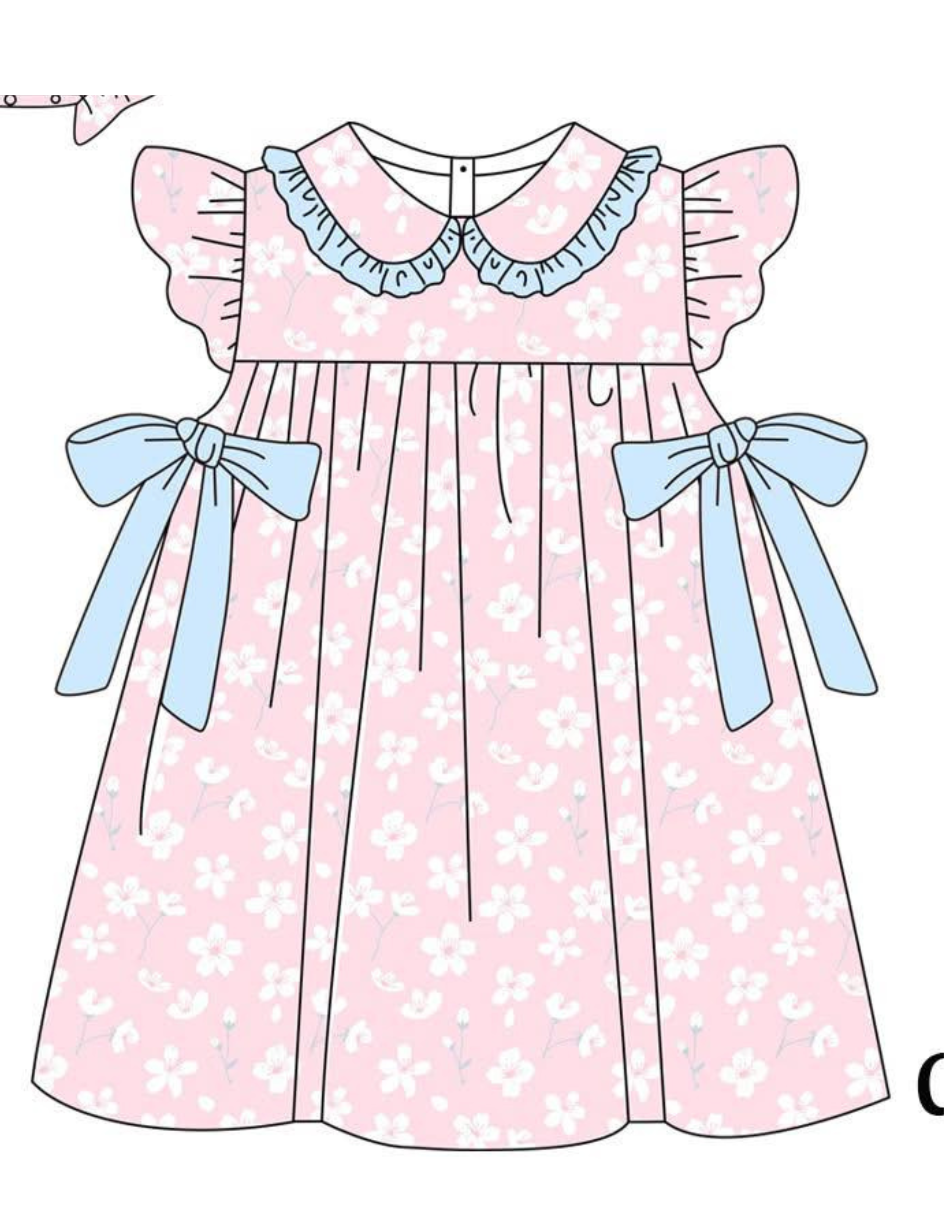 Pink Floral - Ships in April/May 26