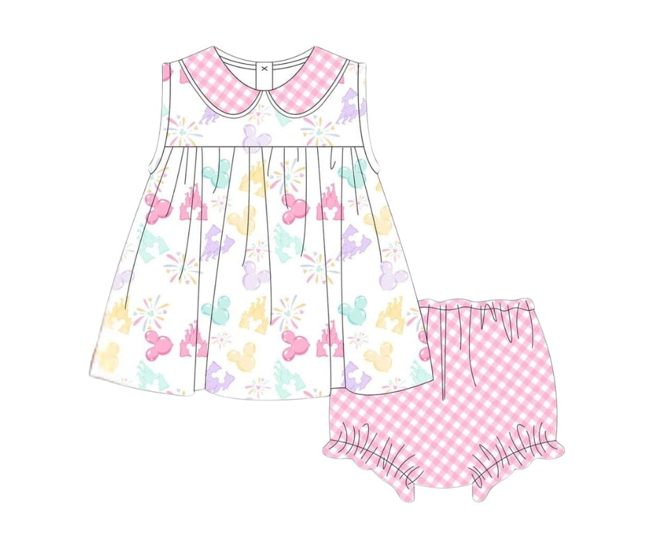 Magical Celebration Bloomie Set - Toddler Girls Outfit