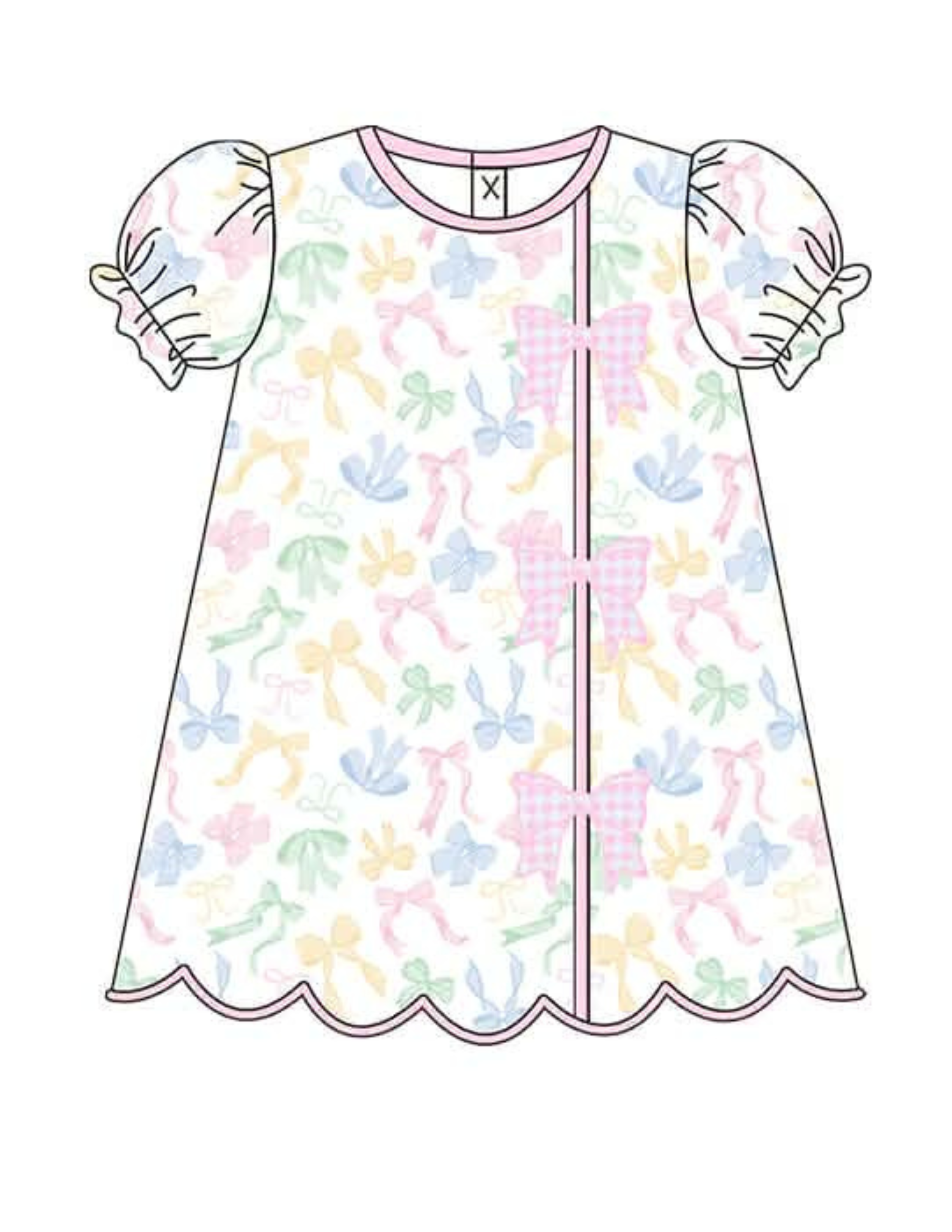 3 Bow Applique - Ships in April/May 26