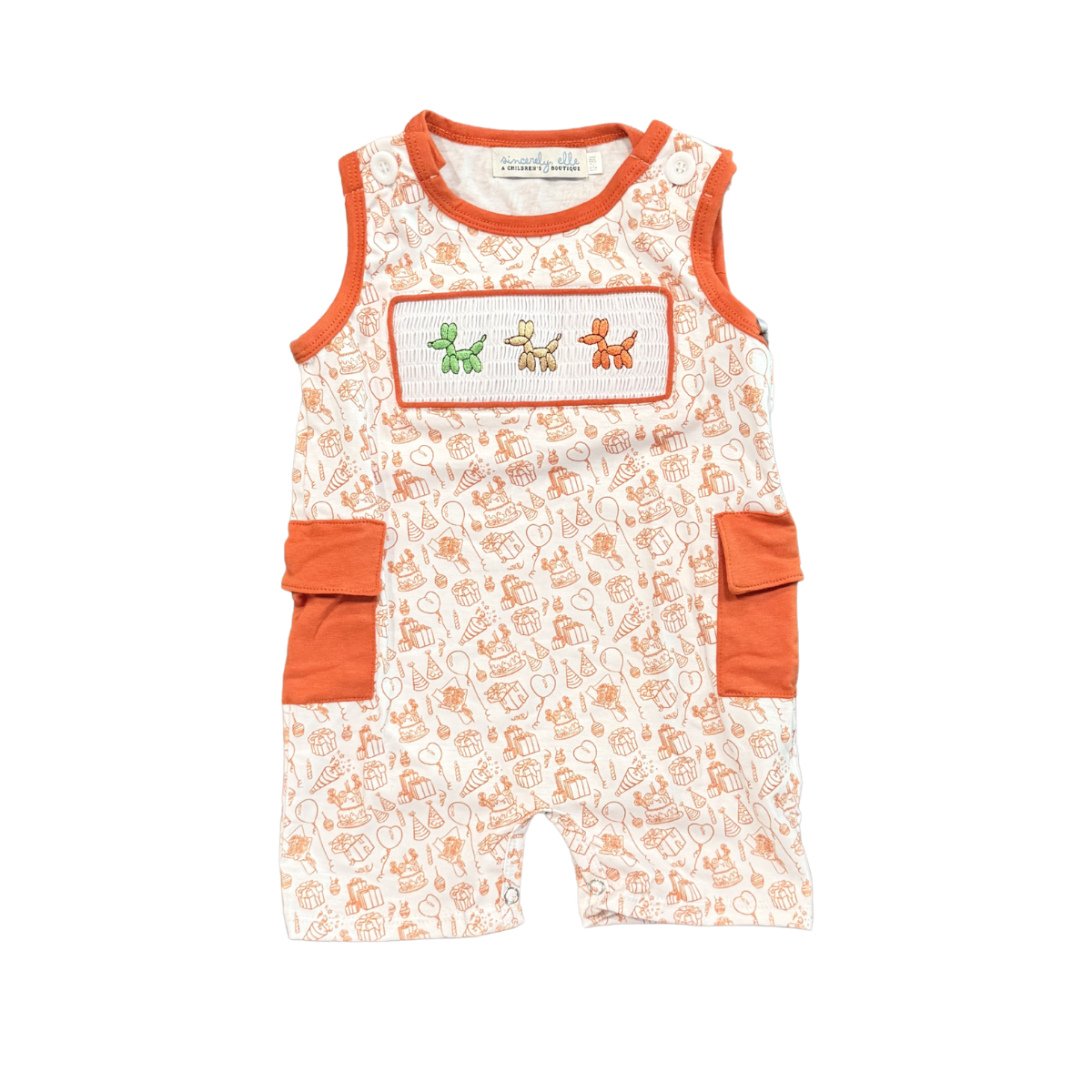 Boys Party Animal Romper