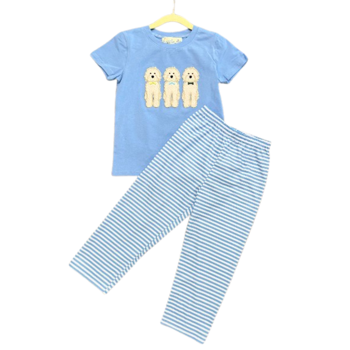 Boys Dogs Pants Set