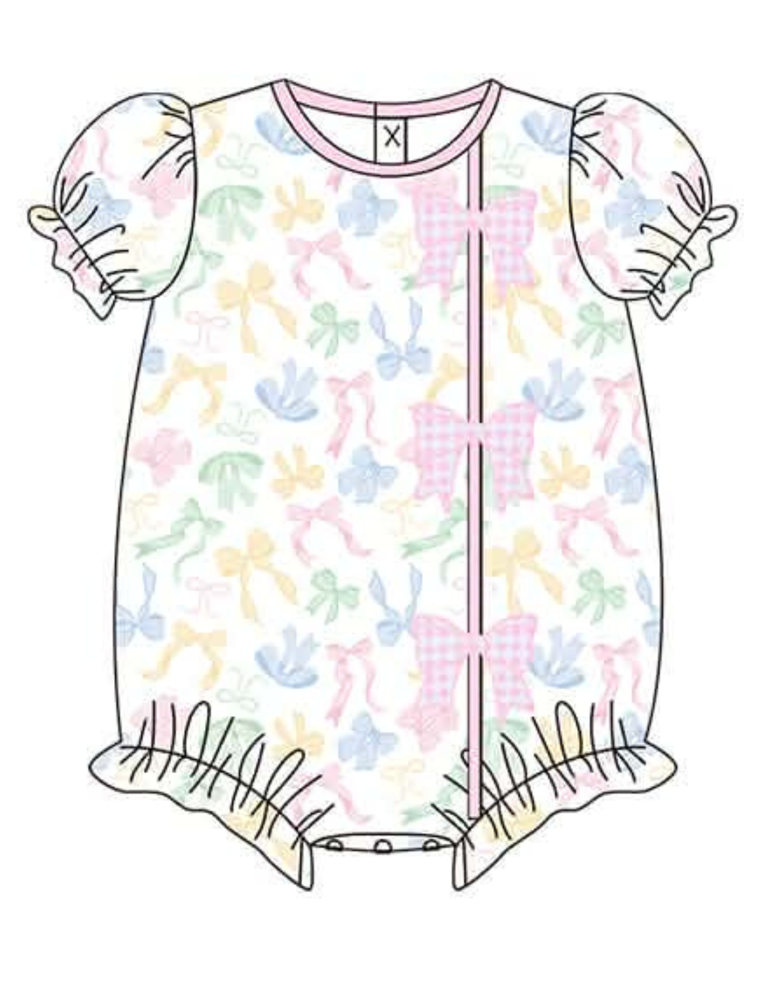 3 Bow Applique - Ships in April/May 26