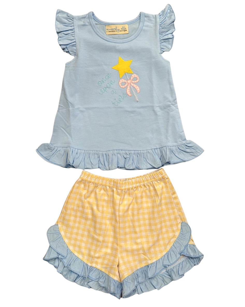 Once Upon a Time Ruffle Short Set