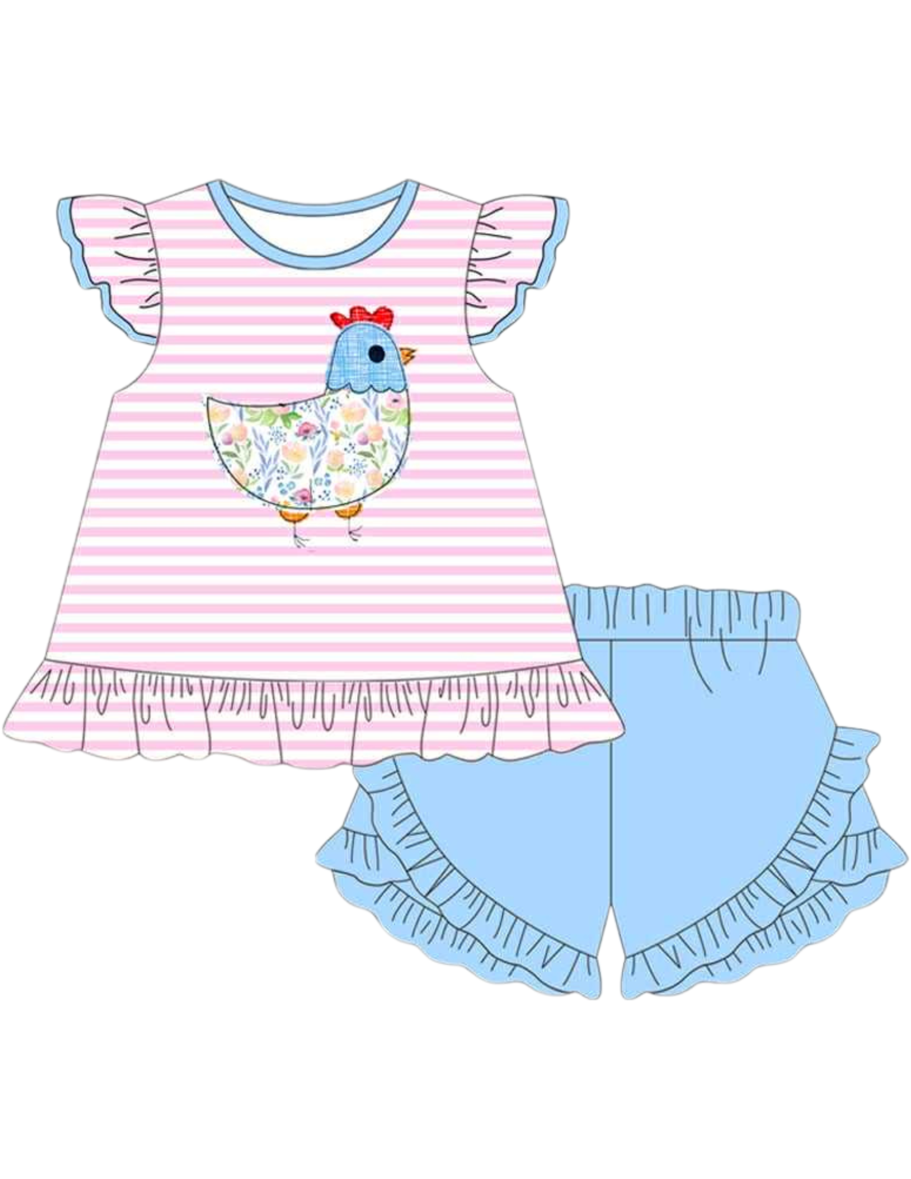 Country Chic-Ken - Ships in March26