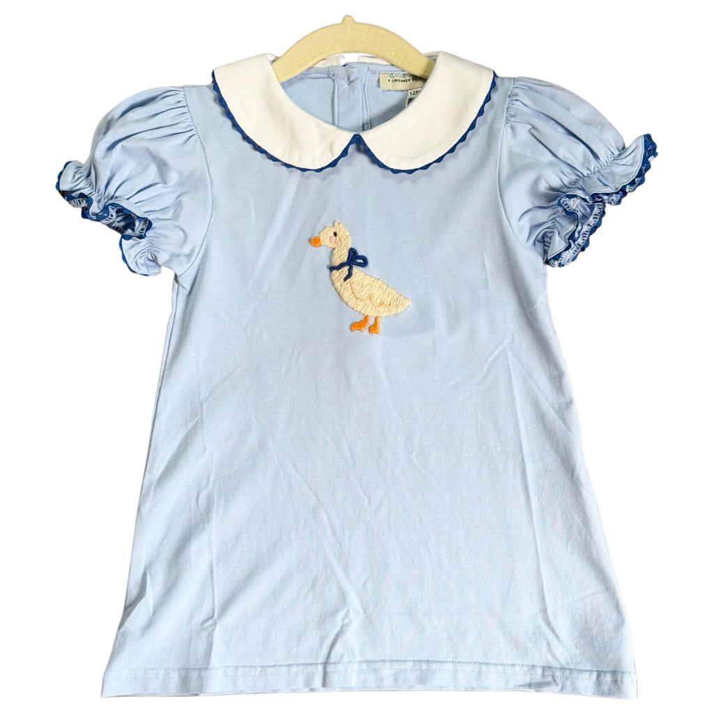Hand Embroidered Goose Dress