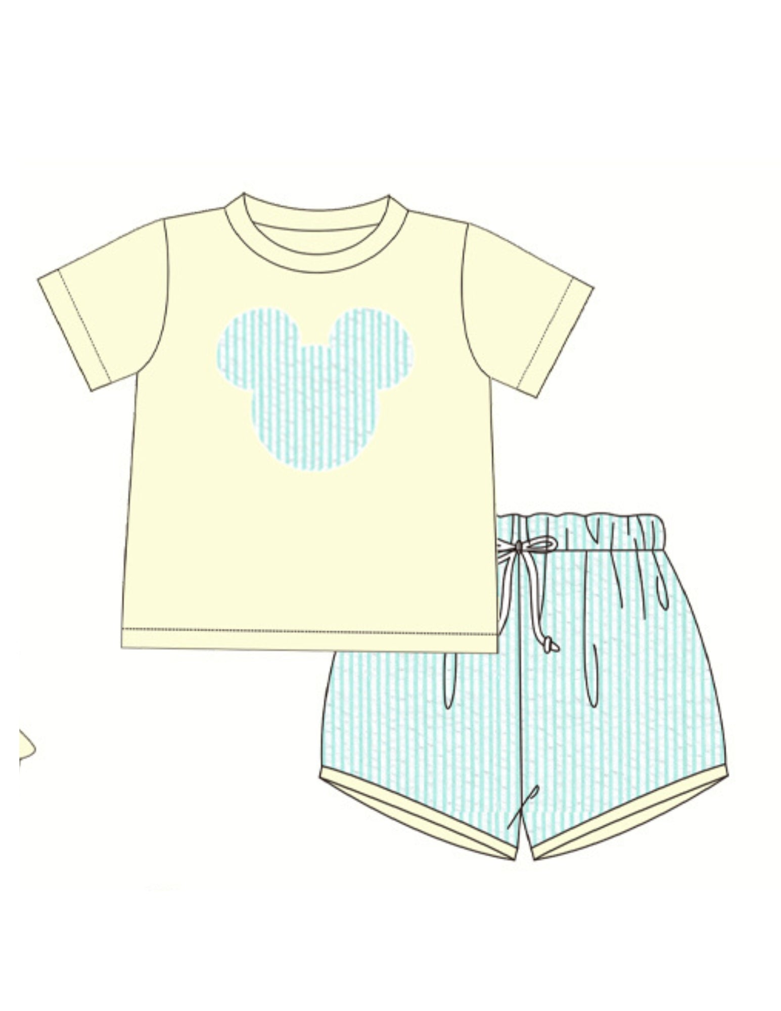 Pastel Character Short Set - Ships March26