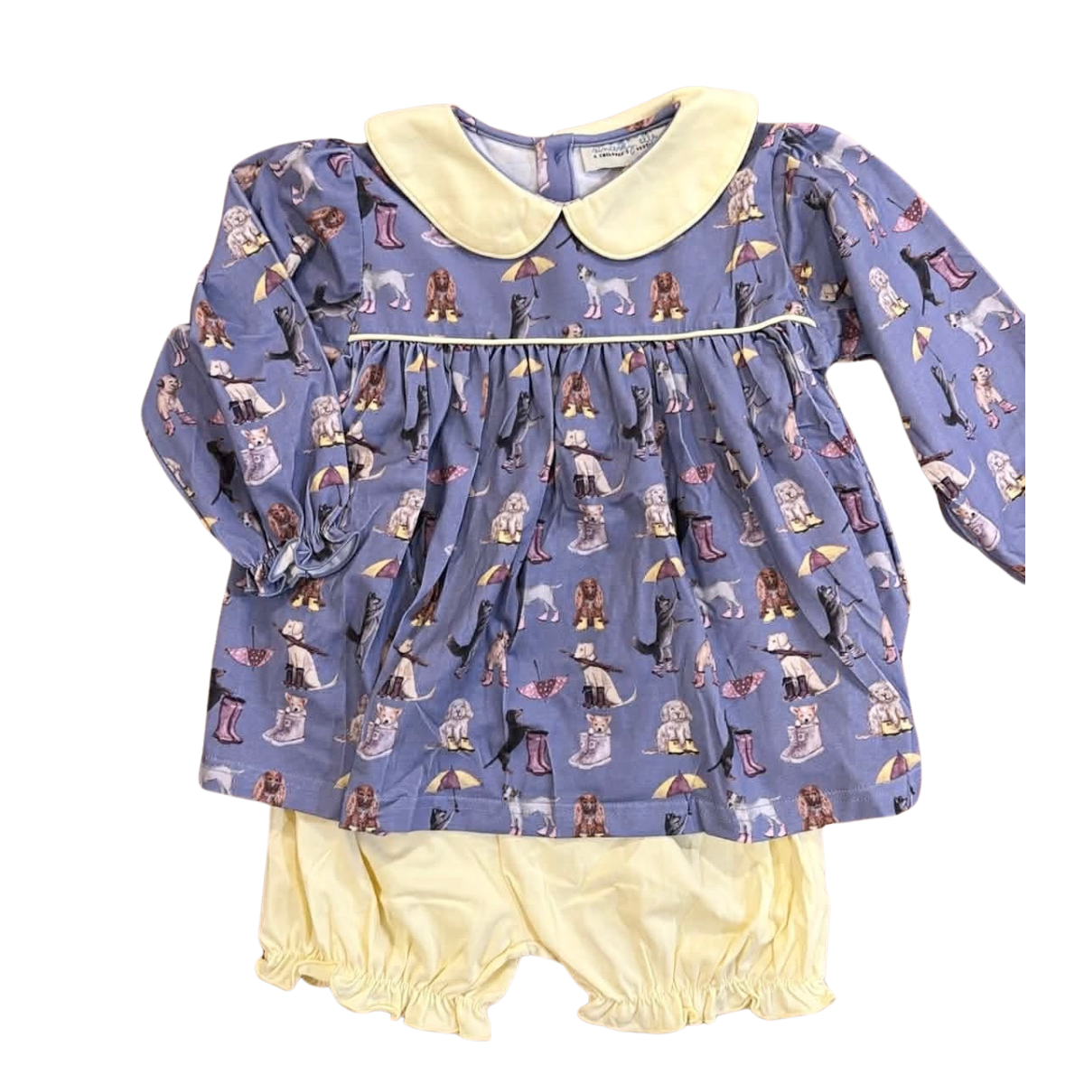 Girls Rain Dogs Bloomer Set