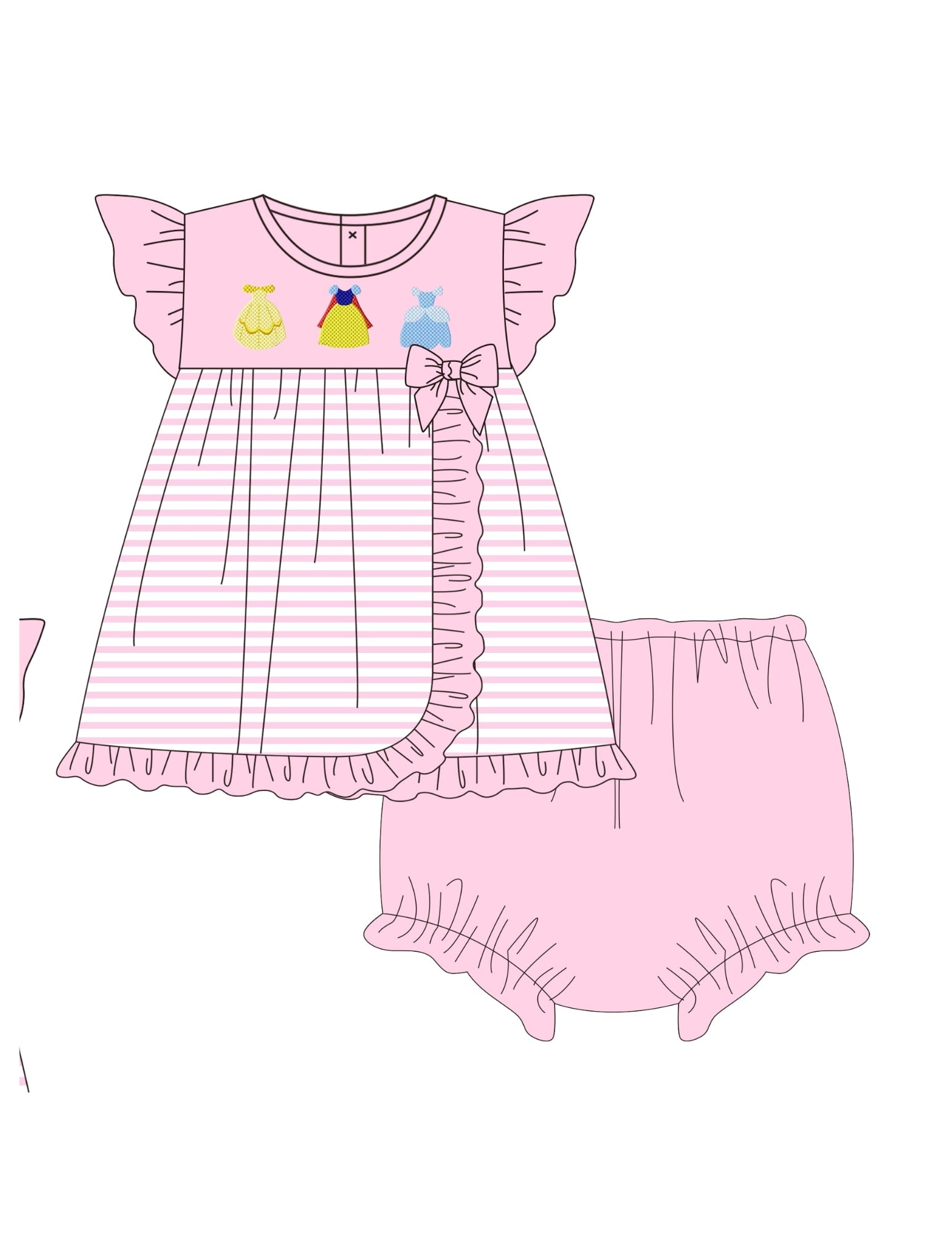 3 Princess Bloomie Set - Ships March26