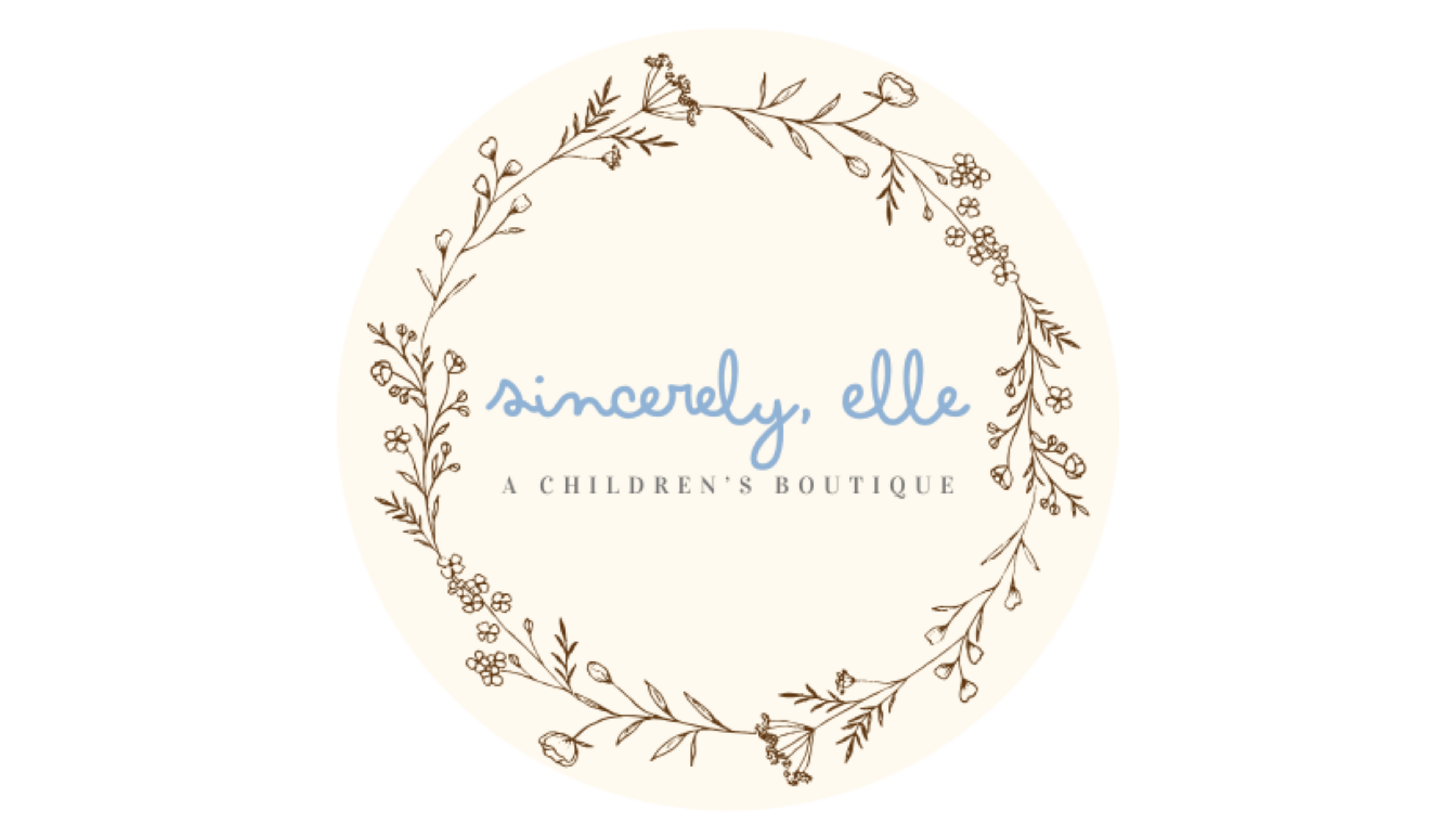Sincerely, Elle: A Children's Boutique