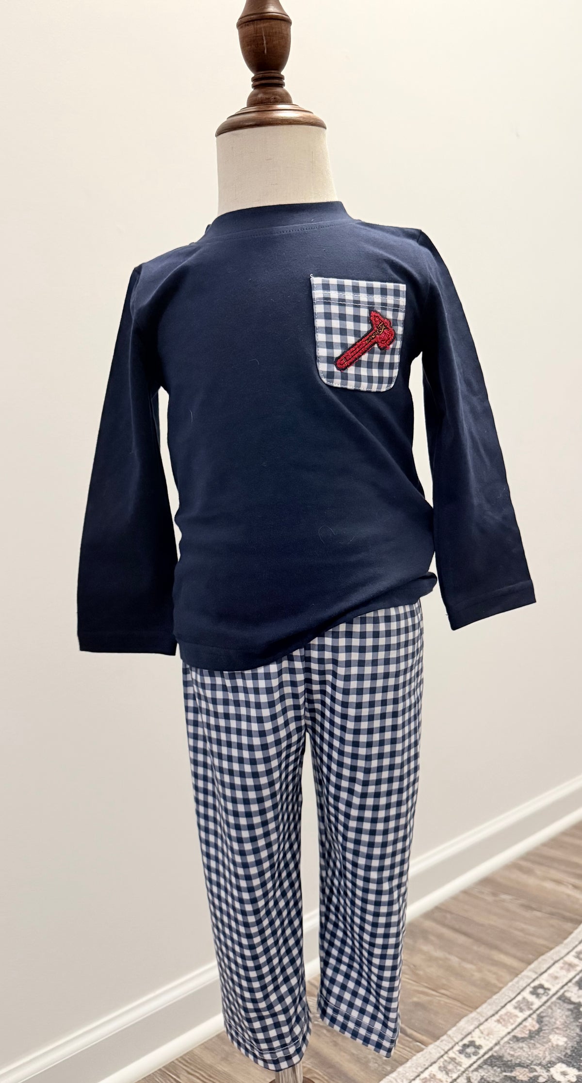 Boy Baseball in the South Pant Set