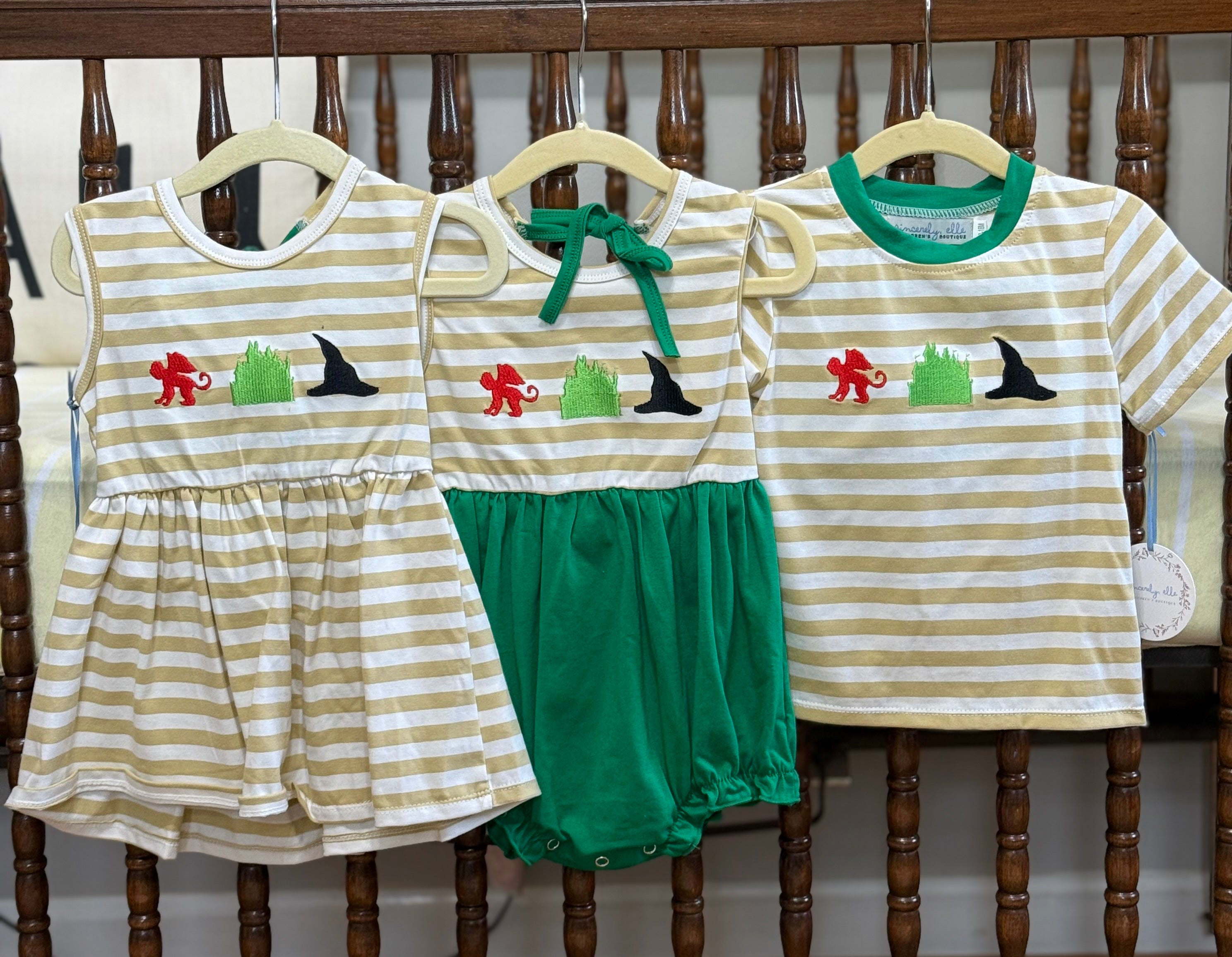 Emerald City Scalloped Short Set - SALE!