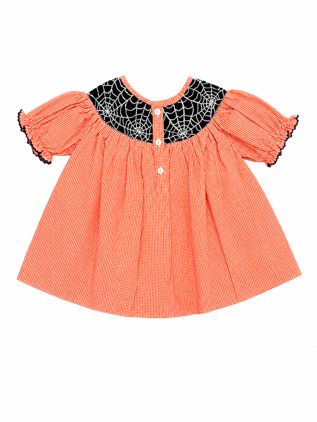 Spooky Web Hand Smocked Britches Set