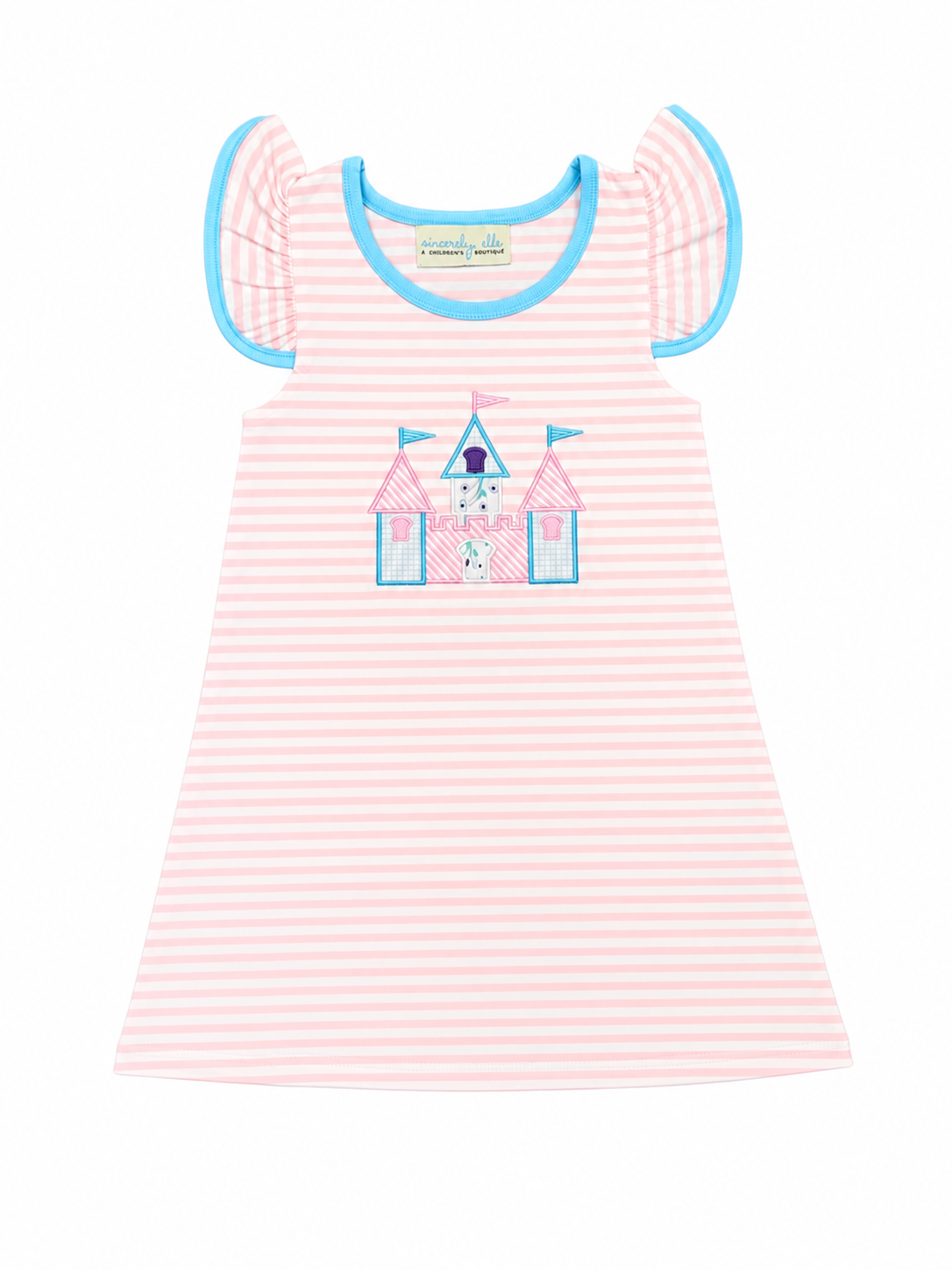 Castle Flags Dress - Toddler Girl Outfits