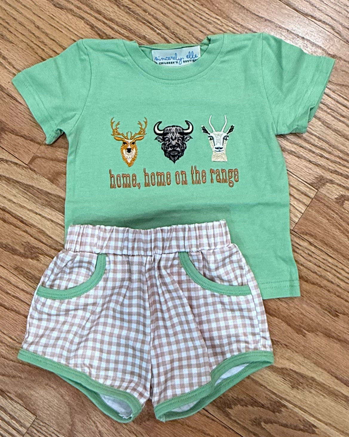 Boy Home on the Range Short Set - SALE!