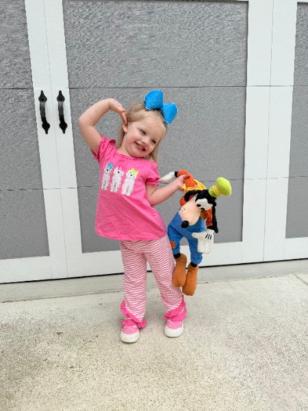 3 Girl Dogs Legging Set