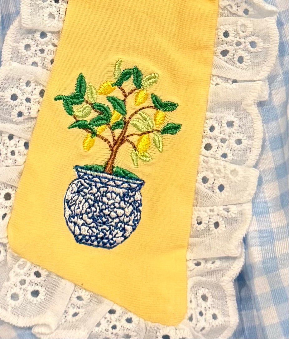 Blooming Lemon Tree Dress