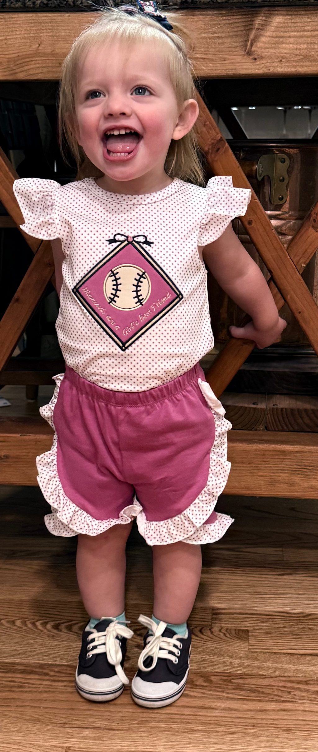 Diamonds are a Girl's Best Friend - Short Set