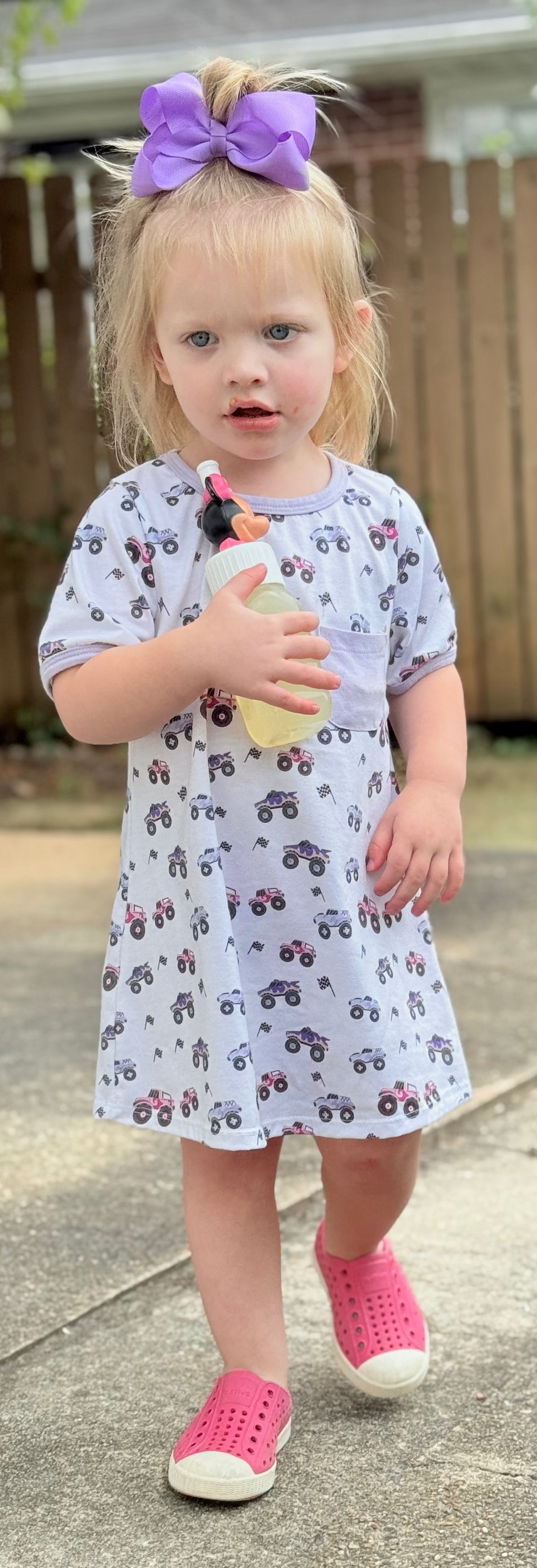 Monster Truck Play Dress - SALE!!