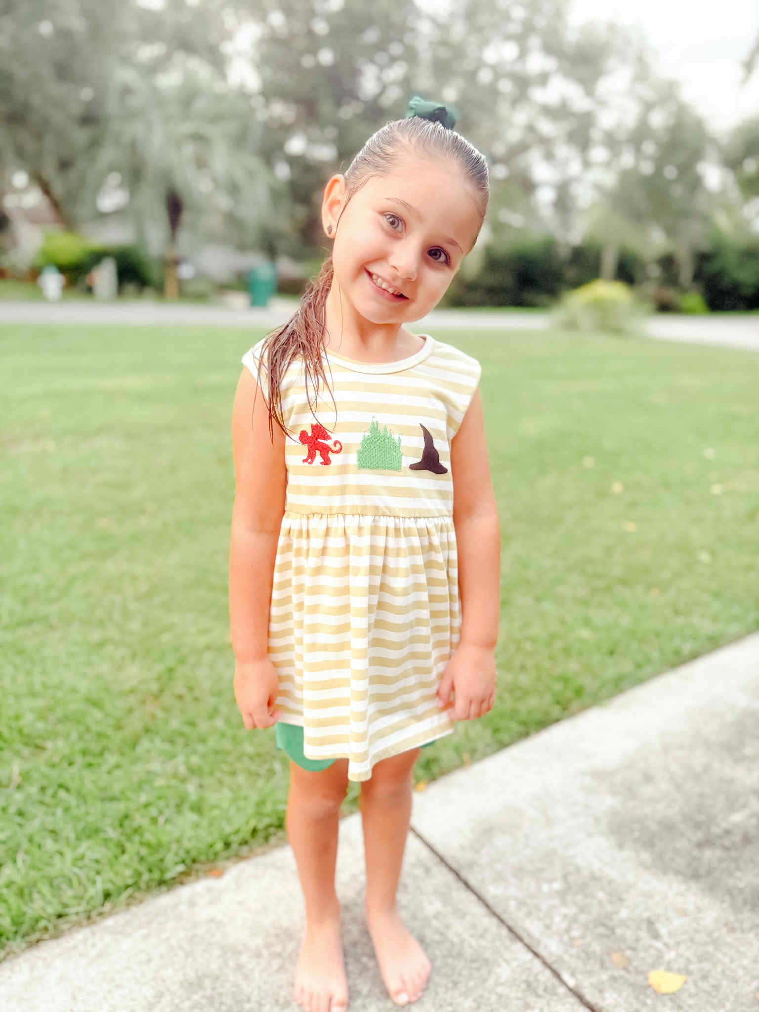 Emerald City Scalloped Short Set - SALE!